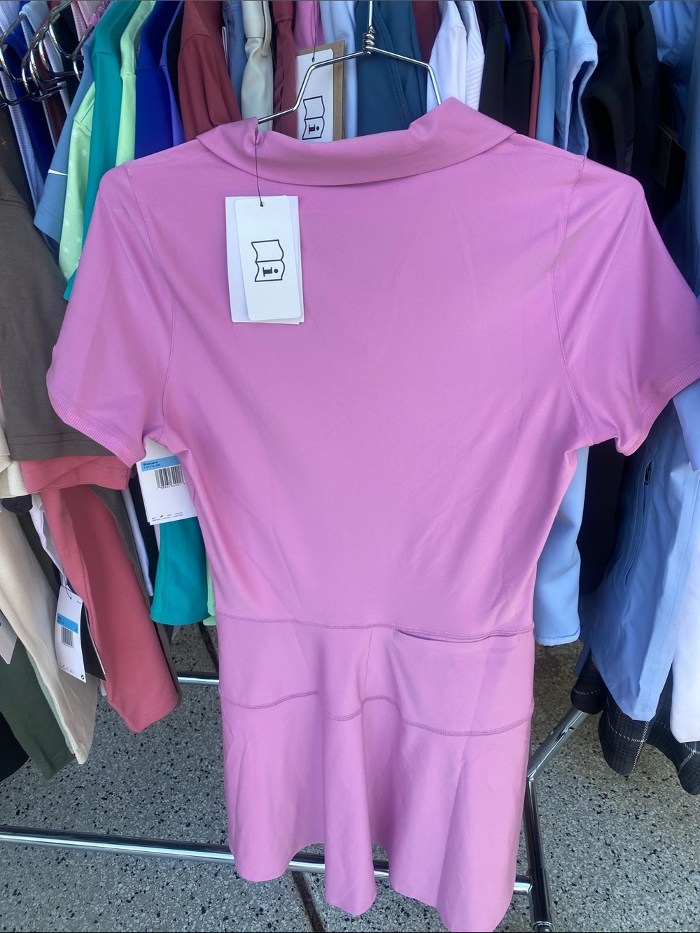 NWT Nike women’s golf dress Pink size small - Picture 4 of 4